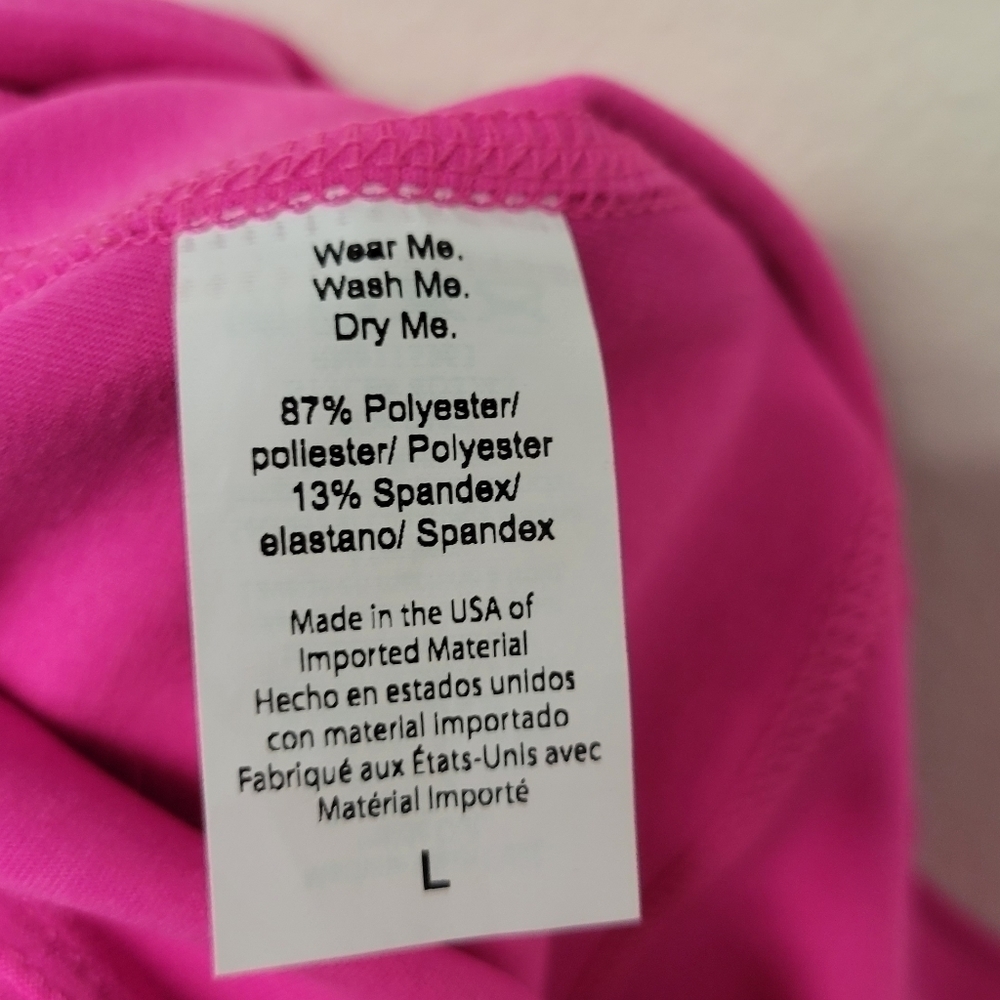 Beyond Yoga Spacedye Caught In The Midi High Waisted Legging Pink Glow L - Picture 5 of 9